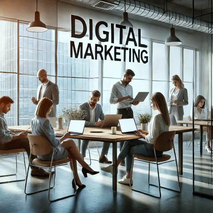 Η ομάδα digital marketing της Digital We